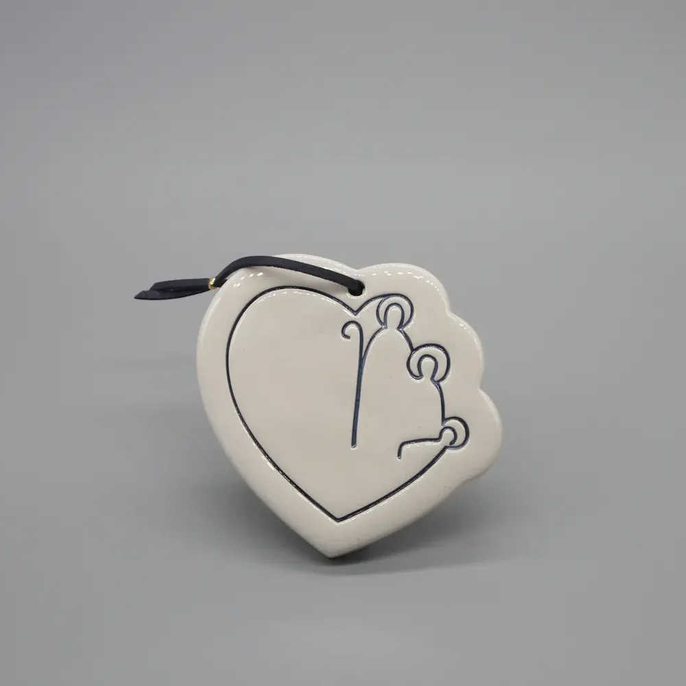 Coeur Sainte Famille - Bleu Royal