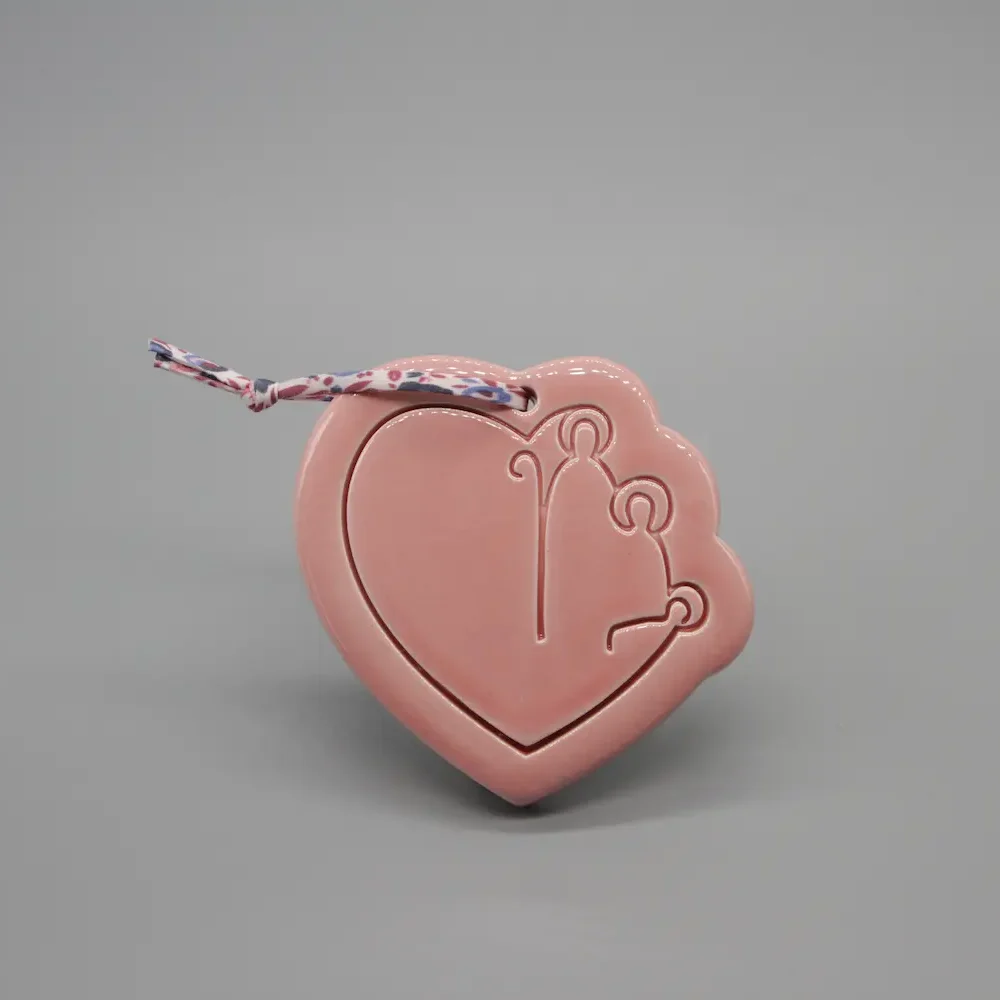 Coeur Sainte Famille - Vieux Rose